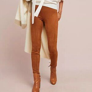 Anthropologie Faux Suede Leggings Size 26